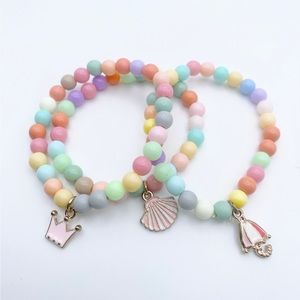 Plastic beads Bracelet | Girl Bracelet | Girl Jewelry